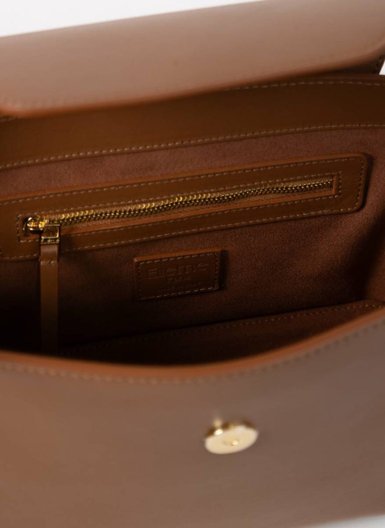 Courrier Women Elleme Courrier Tote Leather Cognac Default Title - Image 5