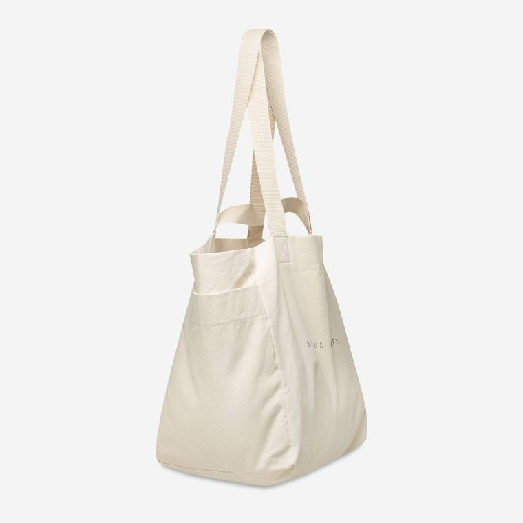 Cream Status Anxiety Tote Bags Women Knees Deep Bag - Cream - Image 2