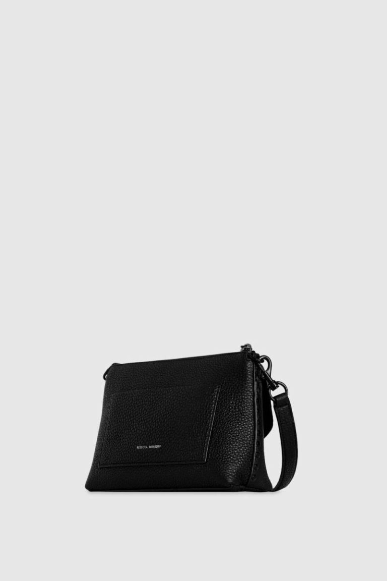 Crossbody Bag Black-Black-Shellac Rebecca Minkoff Women Darren Top Zip Crossbody - Black - Image 2