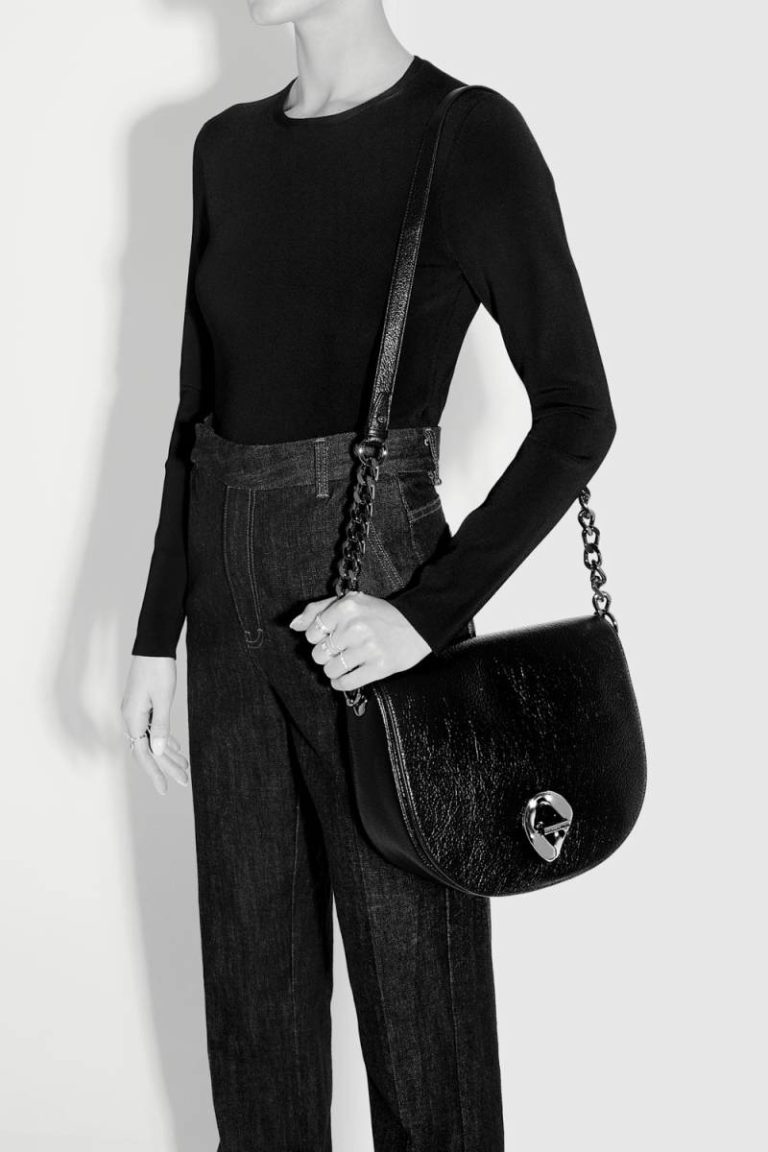 Crossbody Bag G Large Saddle Rebecca Minkoff Black Women - Image 4