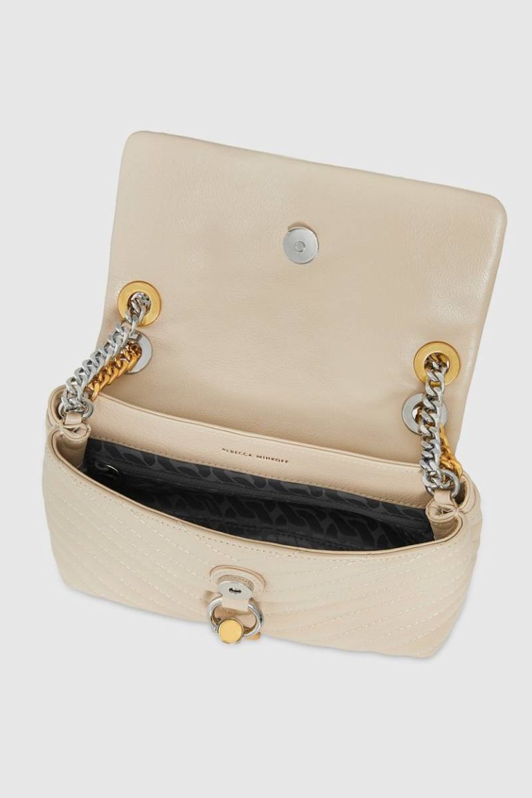 Crossbody Bag Rebecca Minkoff Edie Crossbody Women Stone - Image 3
