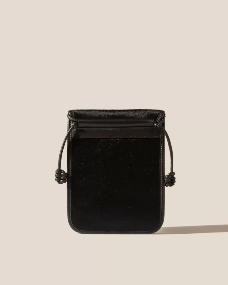 Crossbody Bags Ebony Hereu Terra Calf Hair - Square-Flat Crossbody Bag Women - Image 5