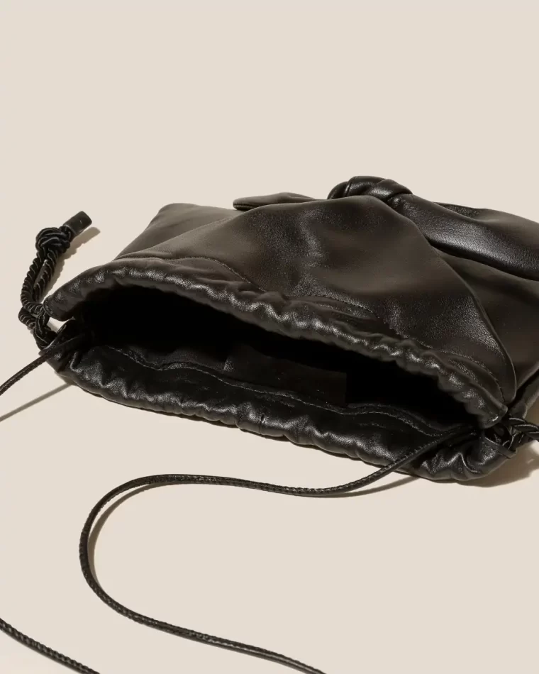Crossbody Bags Llaset - Knotted Detail Crossbody Bag Women Hereu Black - Image 3