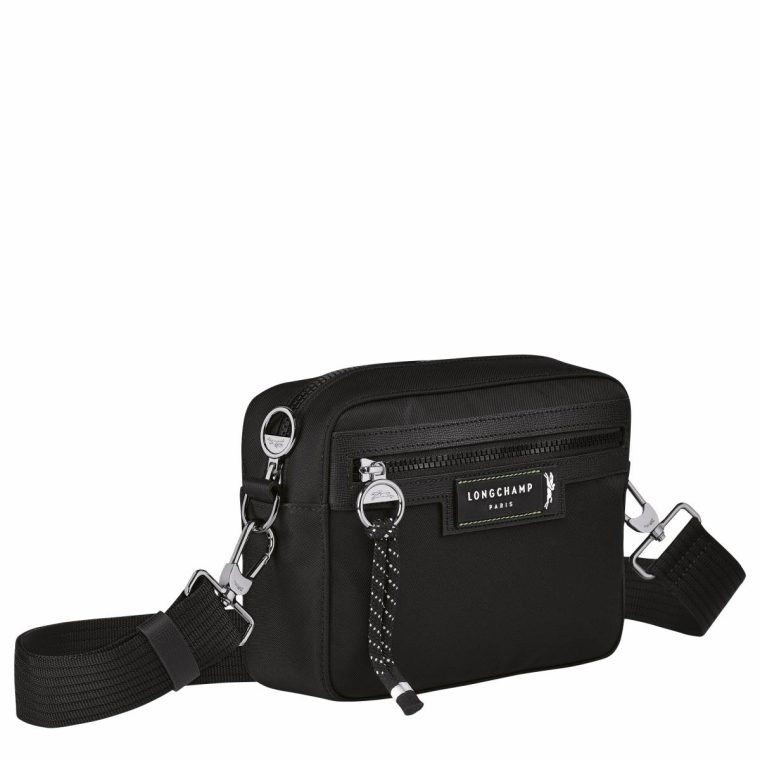 Crossbody Bags Longchamp Le Pliage Energy S Camera Bag Black - Recycled Canvas Black Women - Image 2