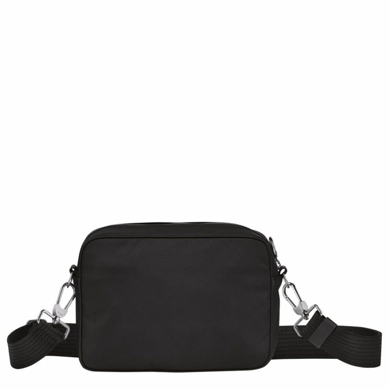 Crossbody Bags Longchamp Le Pliage Energy S Camera Bag Black - Recycled Canvas Black Women - Image 3
