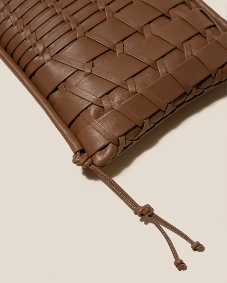 Crossbody Bags Trena - Flat Square Crossbody Bag Hereu Chestnut Women - Image 3