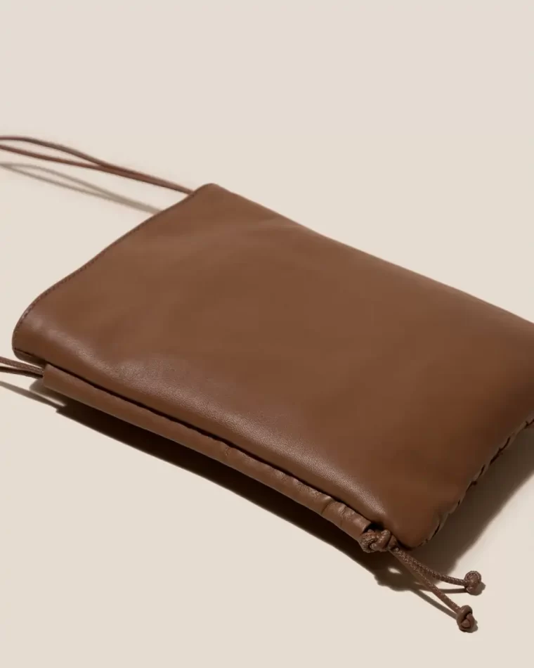 Crossbody Bags Trena - Flat Square Crossbody Bag Hereu Chestnut Women - Image 5