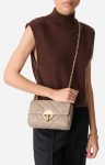 Crossbody Bags Women Mastic Vanessa Bruno Medium Matte Leather Moon Bag Made In Italy - Image 3