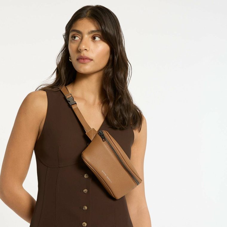 Crossbody Camel Women Best Lies Bag - Camel Status Anxiety - Image 5