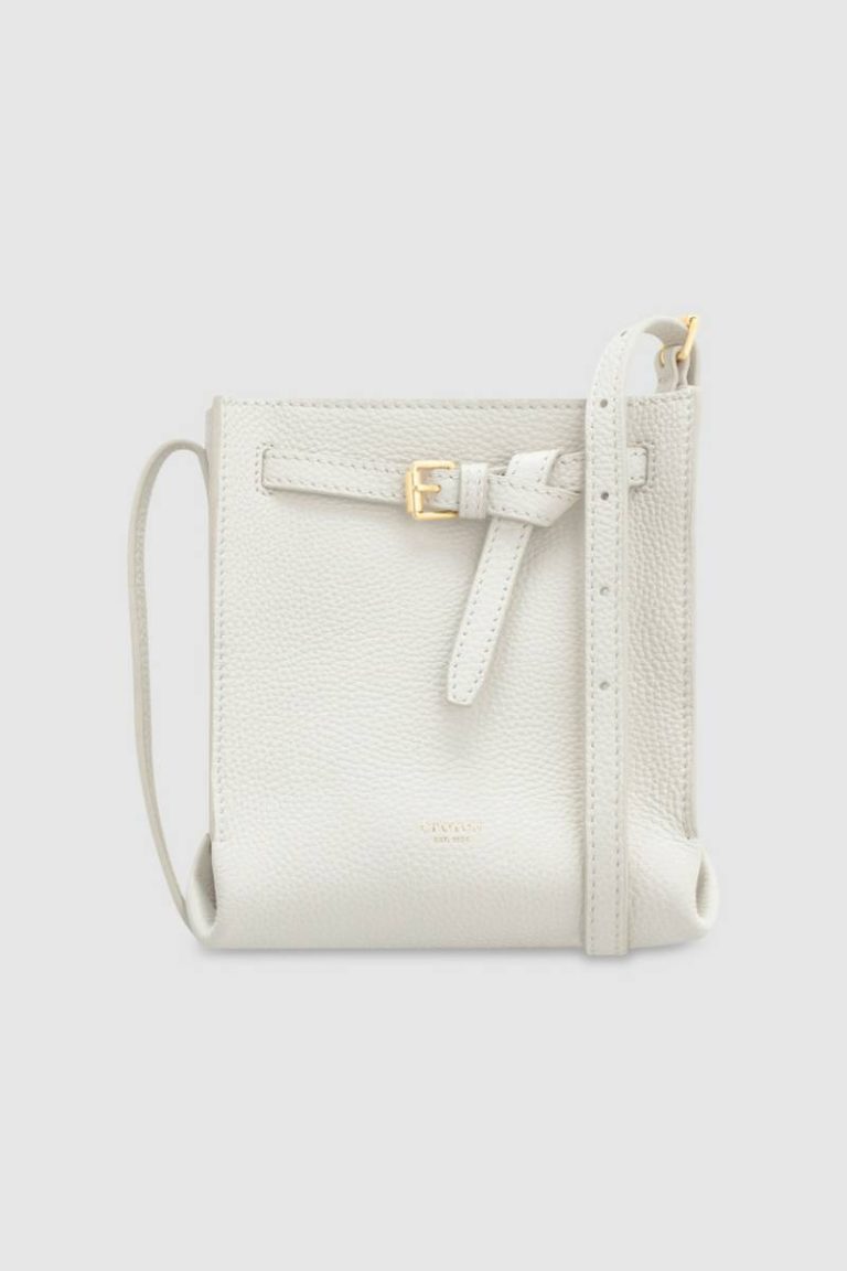 Crossbody Clotted Cream Margot Tiny Bucket Bag Oroton Womne