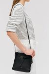 Crossbody Margot Mini Bucket Bag Oroton Black Womne - Image 3