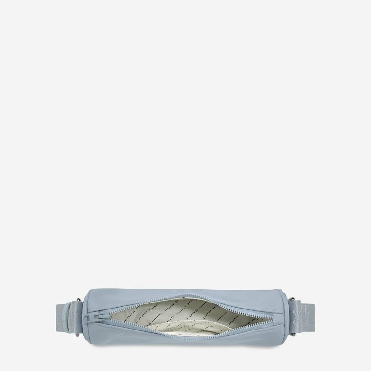 Crossbody Status Anxiety Soft Blue Women Vida Recycled Bag - Soft Blue - Image 5
