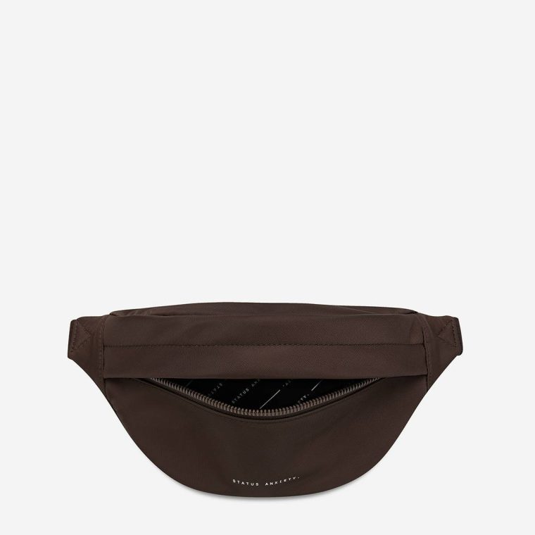 Crossbody Truffle Women Status Anxiety Piper Recycled Bag - Truffle - Image 3