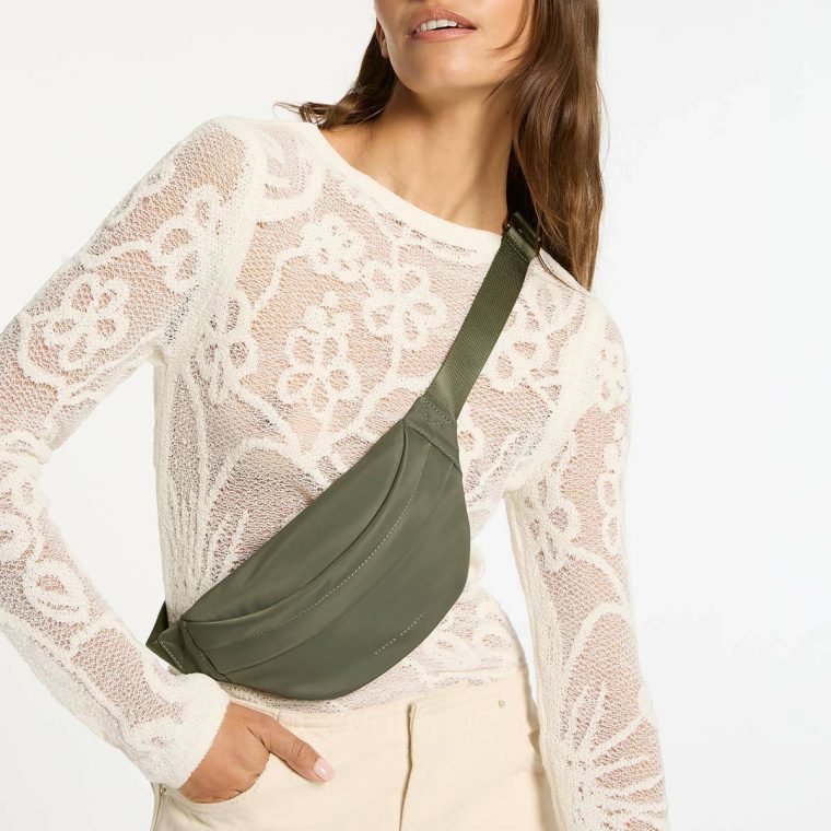 Crossbody Women Piper Recycled Bag - Olive Status Anxiety Olive - Image 5