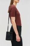 Crossbody Womne Oroton Margot Tiny Bucket Bag Black - Image 3