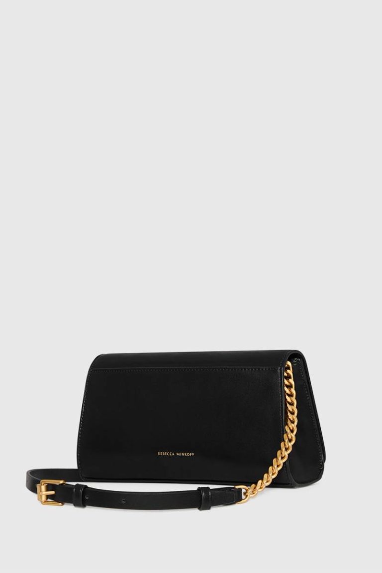 Curb Link Crossbody Women Crossbody Bag Rebecca Minkoff Black - Image 2