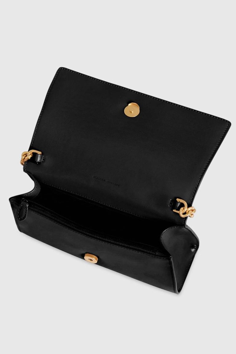Curb Link Crossbody Women Crossbody Bag Rebecca Minkoff Black - Image 3