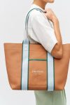 Dark Camel Mix Womne Crew Tote Oroton Work - Image 2
