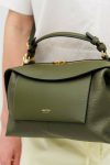 Dark Khaki Crossbody Oroton Womne Mica Small Bowler - Image 5
