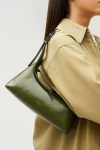 Dark Khaki Shoulder Womne Cinder Mini Baguette Oroton - Image 3