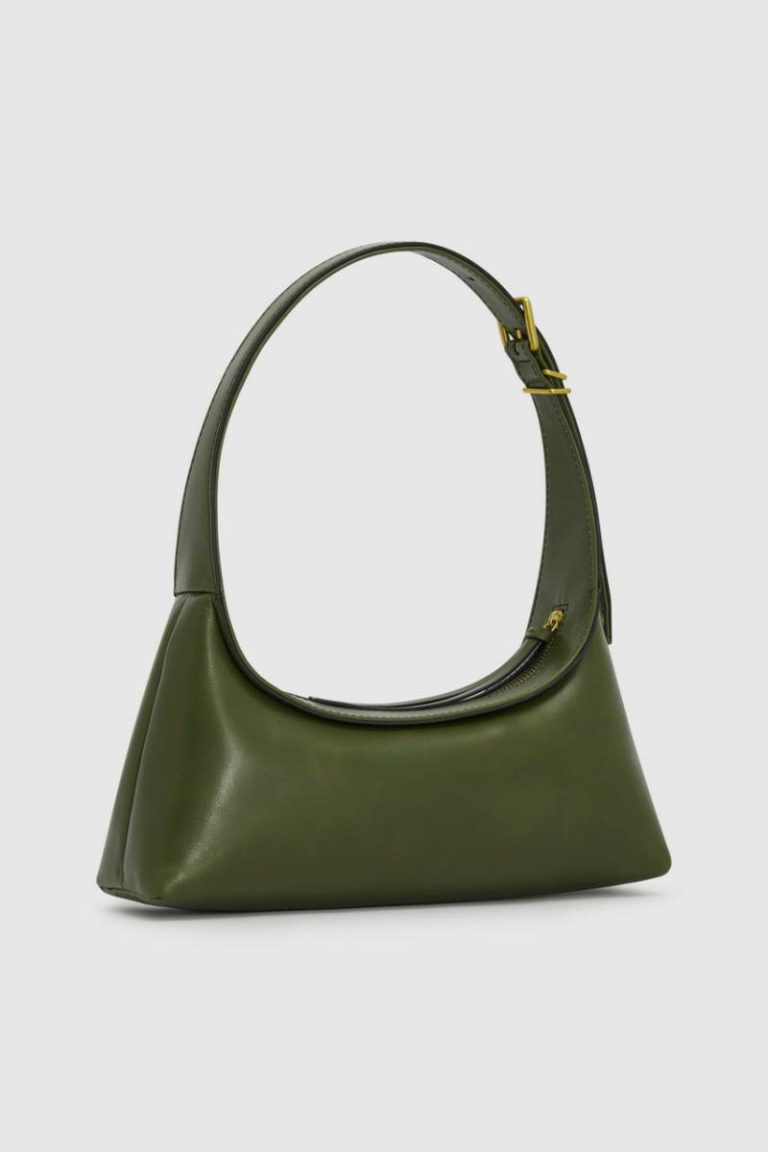 Dark Khaki Shoulder Womne Cinder Mini Baguette Oroton - Image 4