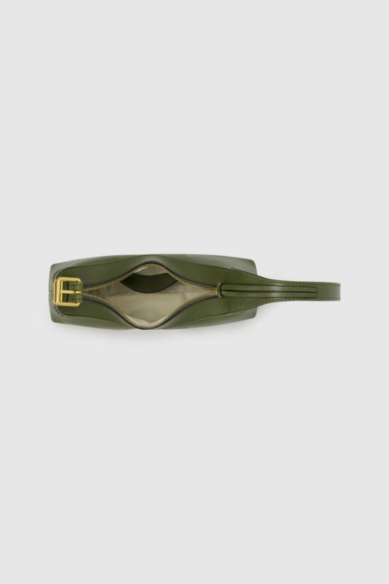 Dark Khaki Shoulder Womne Cinder Mini Baguette Oroton - Image 5
