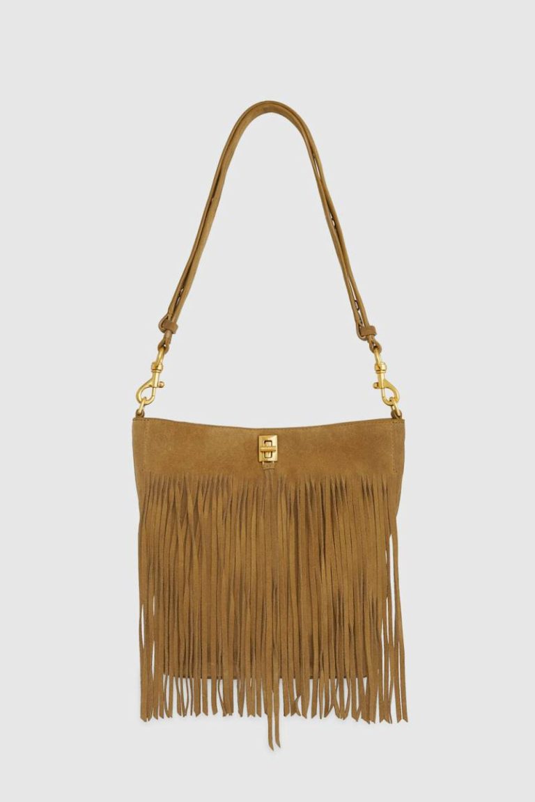 Darren Bucket With Fringe Honey Women Bucket Bag Rebecca Minkoff