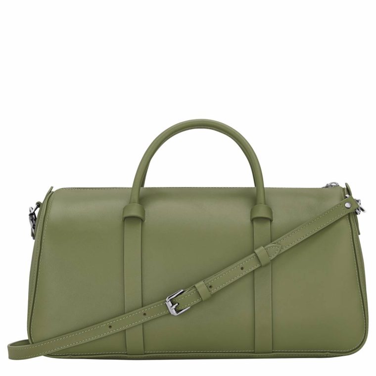 Daylong L Handbag Laurel - Leather Laurel Leather Bags Women Longchamp - Image 4