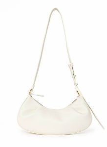Default Title Elleme Dimple Dimple Moon Pebbled Leather White Women