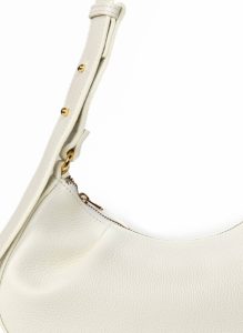 Default Title Elleme Dimple Dimple Moon Pebbled Leather White Women - Image 4