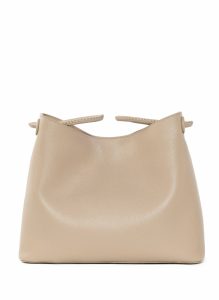 Default Title New Vosges Pebbled Leather Taupe Women Elleme Vosges