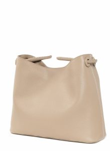 Default Title New Vosges Pebbled Leather Taupe Women Elleme Vosges - Image 3