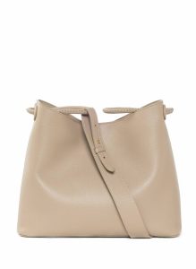 Default Title New Vosges Pebbled Leather Taupe Women Elleme Vosges - Image 4