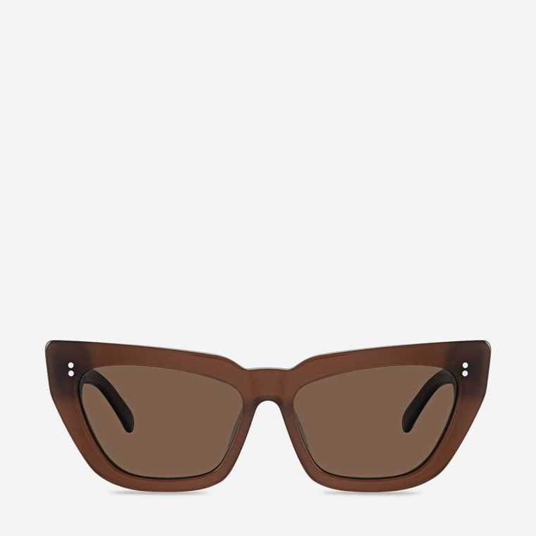 Desolate Sunglasses - Brown Status Anxiety Women Sunglasses Brown