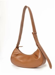 Dimple Moon Leather Cognac Women Dimple Elleme Cognac - Image 3