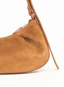 Dimple Moon Suede Cognac Women Default Title Dimple Elleme - Image 4