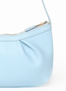 Dimple Pochette Leather Blue Elleme Women Dimple Default Title - Image 3