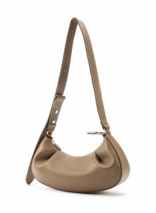 Dimple Rock Women Elleme Dimple Moon Leather Rock/ White Stitching - Image 2