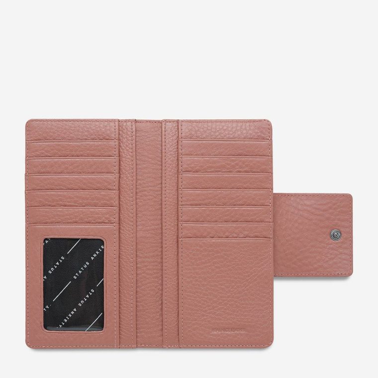 Dusty Rose Medium Ruins Wallet - Dusty Rose Women Status Anxiety - Image 3
