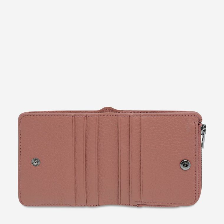 Dusty Rose Sense Of Wonder Wallet - Dusty Rose Status Anxiety Small Women - Image 3