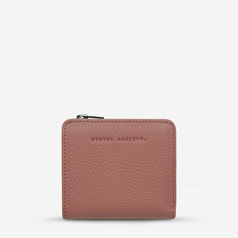 Dusty Rose Sense Of Wonder Wallet - Dusty Rose Status Anxiety Small Women