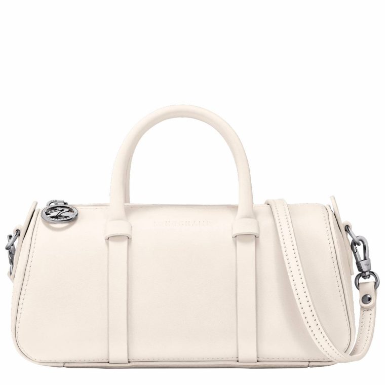 Ecru Longchamp Women Leather Bags Daylong S Handbag Ecru - Leather