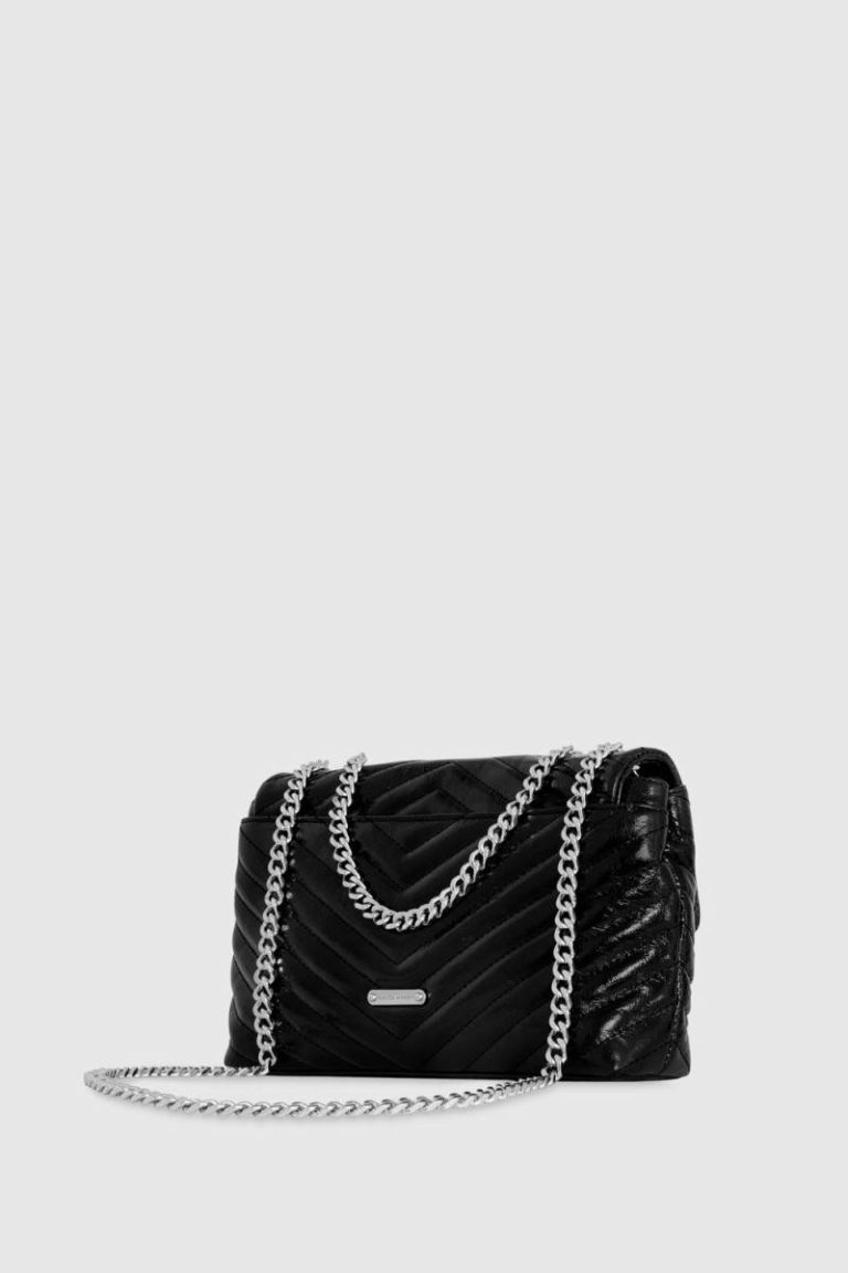 Edie Medium Crossbody With Celestial Studs Women Crossbody Bag Rebecca Minkoff Black-Multi - Image 2