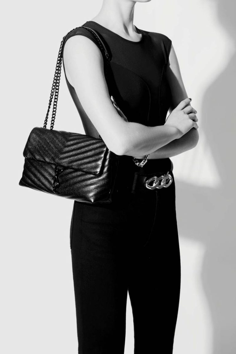 Edie Medium Crossbody With Celestial Studs Women Crossbody Bag Rebecca Minkoff Black-Multi - Image 5