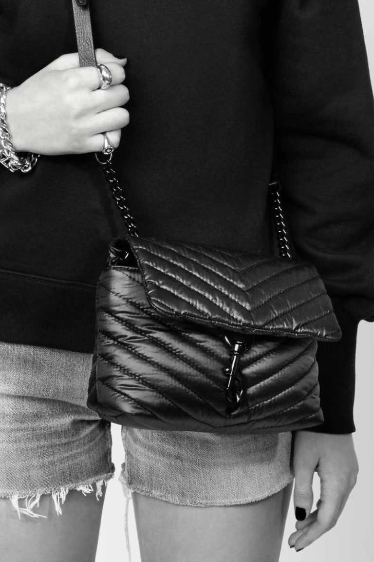 Edie Nylon Crossbody Rebecca Minkoff Women Blushing Crossbody Bag - Image 5