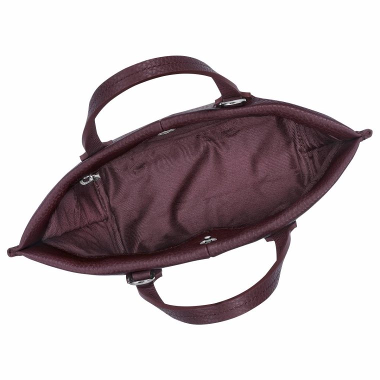 Eggplant Longchamp Women Essential Xs Handbag Eggplant - Leather Leather Bags - Image 5