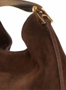 Elleme Brownie Boomerang Small Boomerang Suede Brownie Women - Image 5