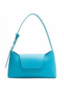 Elleme Envelope Women Blue Envelope Pebbled Leather Blue