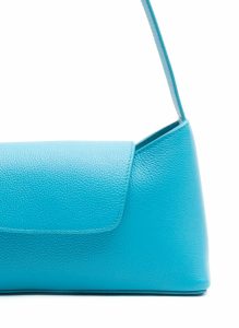 Elleme Envelope Women Blue Envelope Pebbled Leather Blue - Image 4