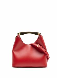 Elleme Small Boomerang Leather Red Women Boomerang Red - Image 4